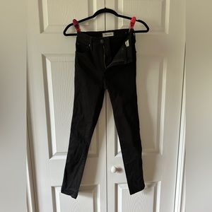 Madewell Black 10” High Riser Skinny Skinny Jeans - sz 24